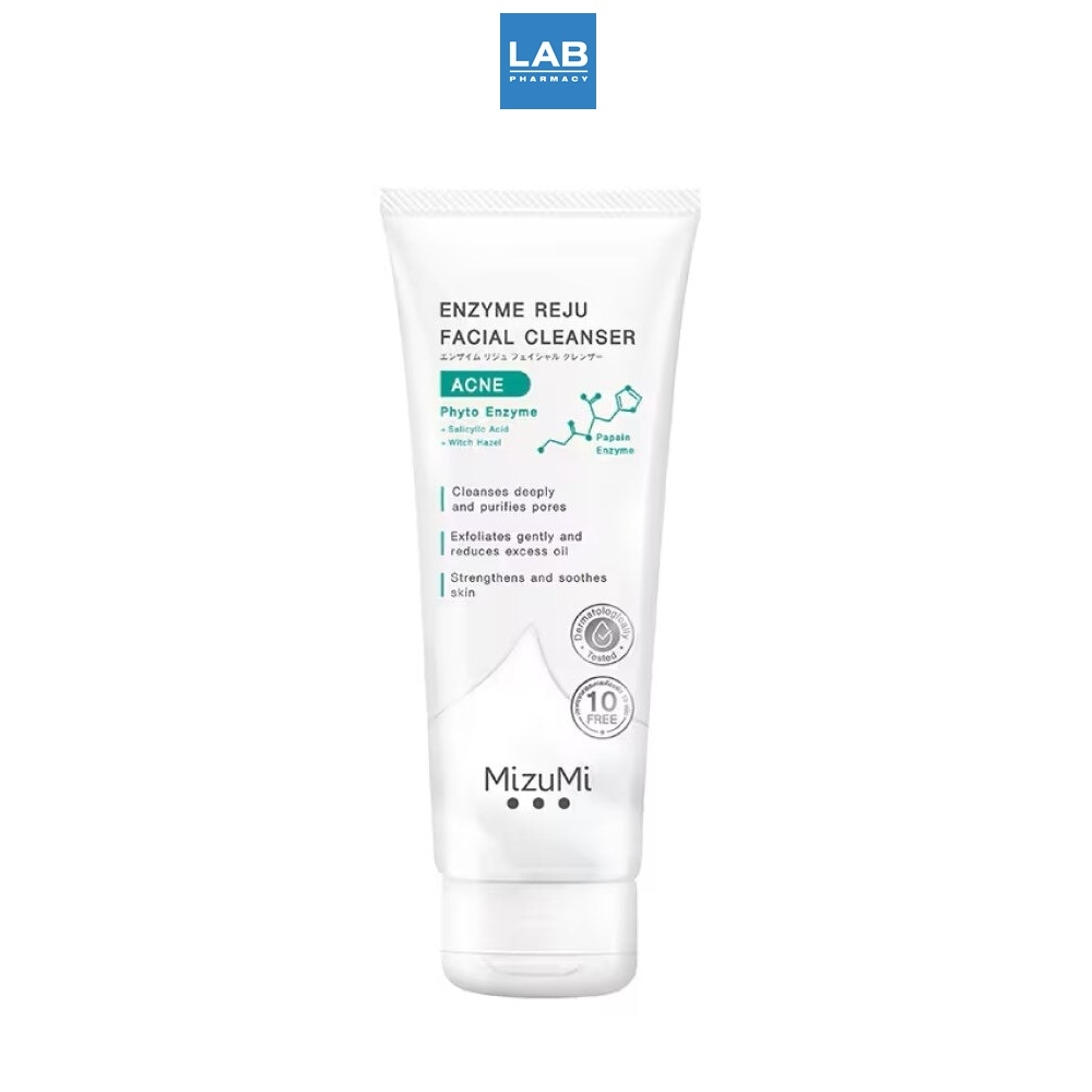Mizumi Enzyme Reju Facial Cleanser Acne 100 ml. มิซึมิ เอนไซม์ รีจู เฟเชียล คลีนเซอร์ แอคเน่ 100 มล.
