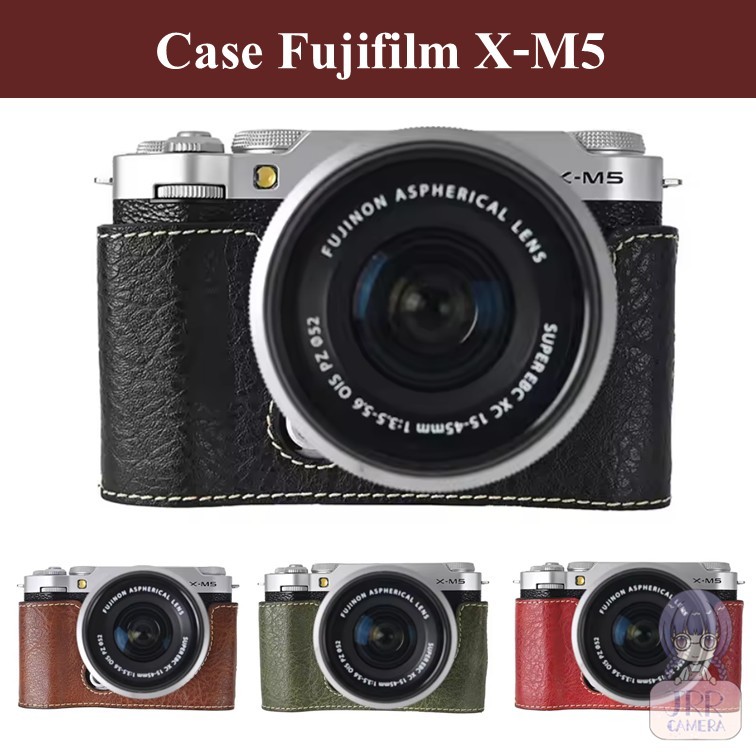 Case สำหรับ Fujifilm X-M5 by JRR ( เคส Fujifilm XM5 / Fuji XM5 CASE / Fuji XM5 Half case / Fujifilm 