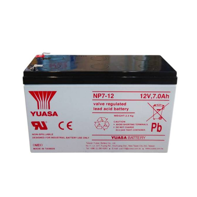 แบตแห้ง YUASA NP7-12 (12V 7Ah)