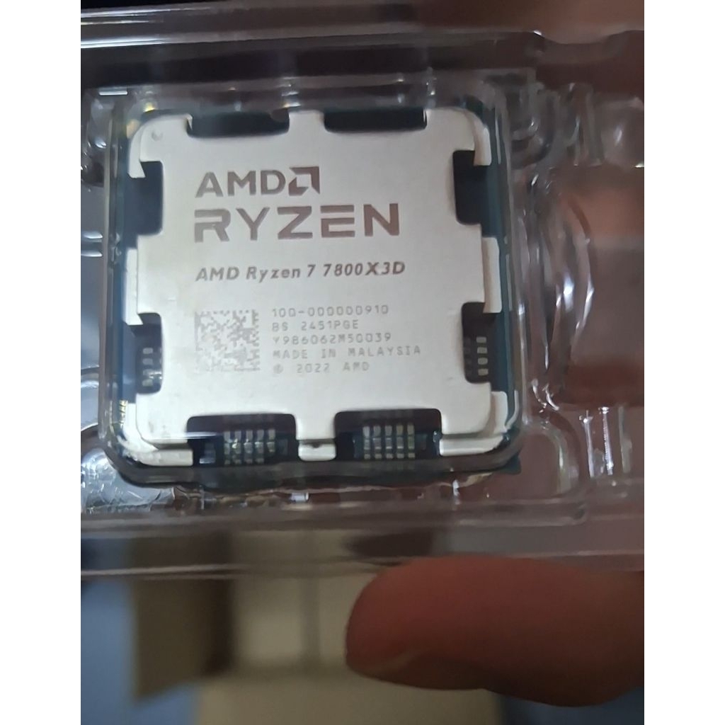 [มือสอง]Amd Ryzen7 7800x3d (Am5) แบบถาด