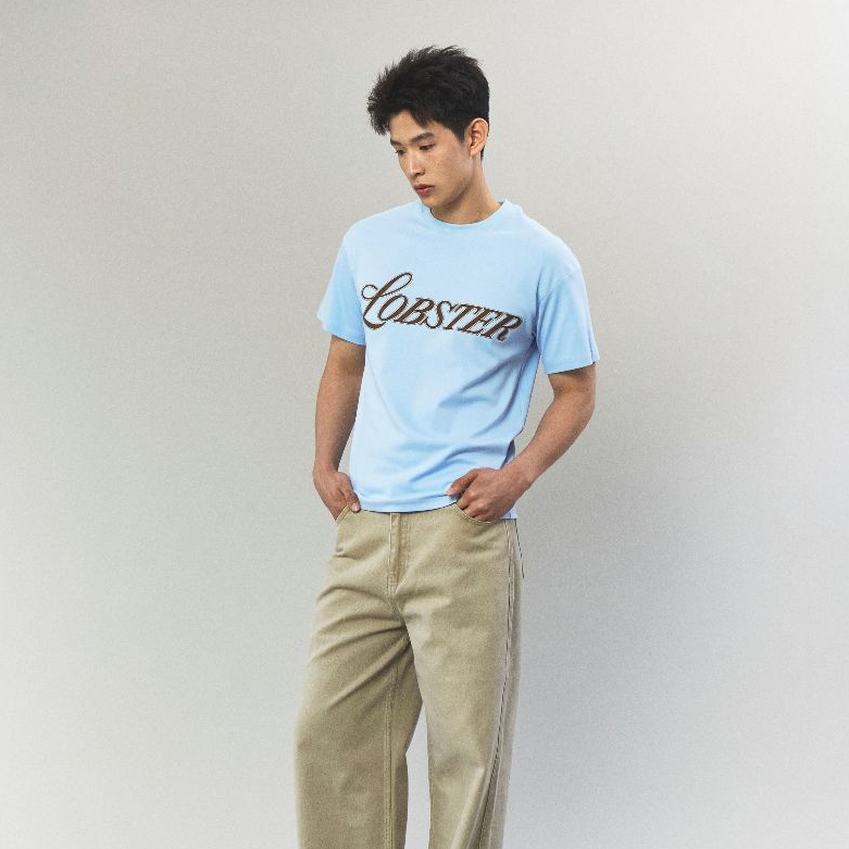 SCRIPT LOGO T-SHIRT เสื้อยืดปักลาย