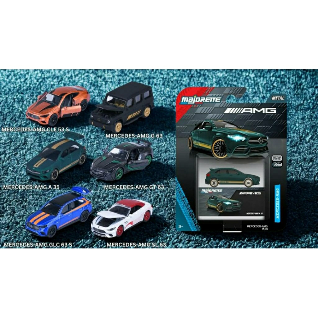 (ลดราคา) Majorette MERCEDES - AMG DELUXE CARS / AMG PREMIUM CARS สินค้าซีลในแพ็ค งานลิขสิทธิ์แท้ - รูปที่ 3