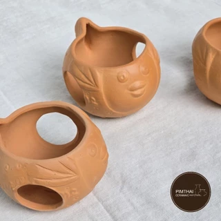 บ้านปลา ทรงปลาปักเป้า/บางกุ้ง/บ้านหอย ที่อยู่อาศัยสัตว์น้ำ - เครื่องปั้นดินเผา🐟(ขนาดไซส์อยู่ข้อมูลด้านล่าง)👇🏻