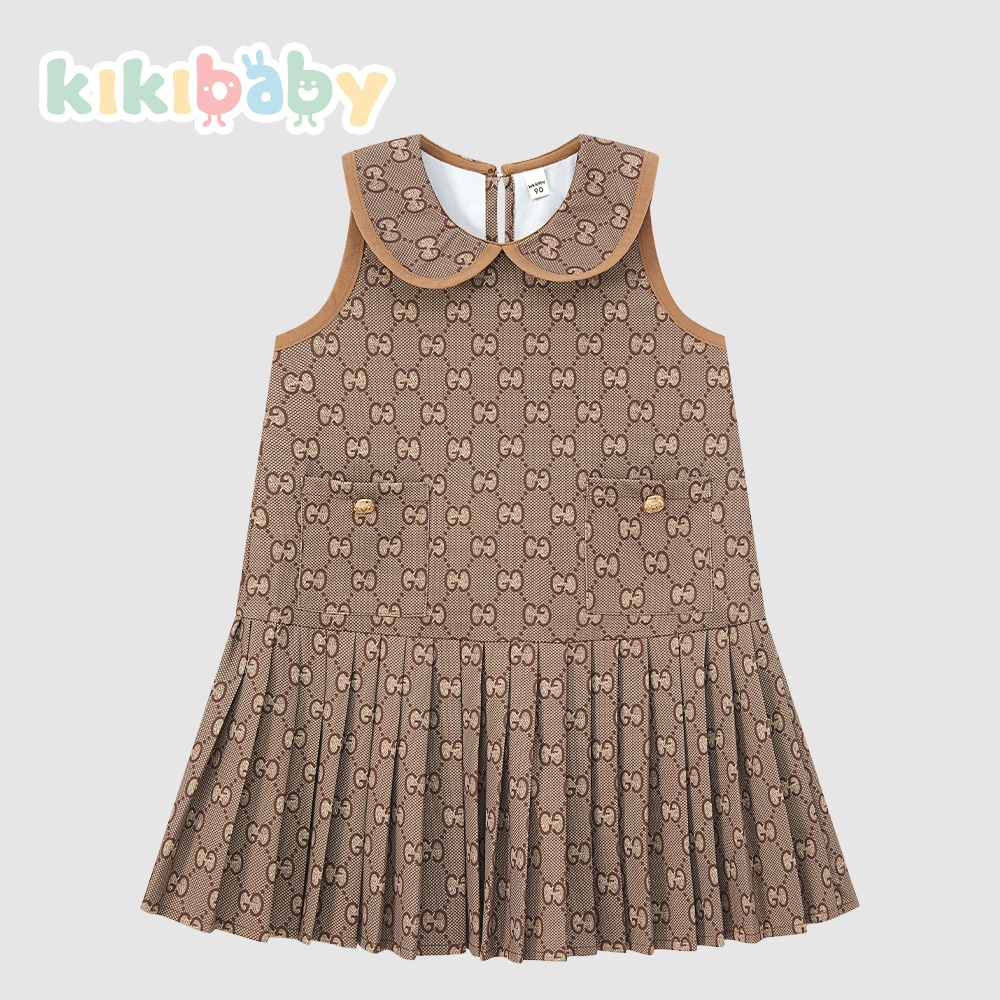 KIKIBABY فستان بنات طويل بسيط (90-150) — صورة 7