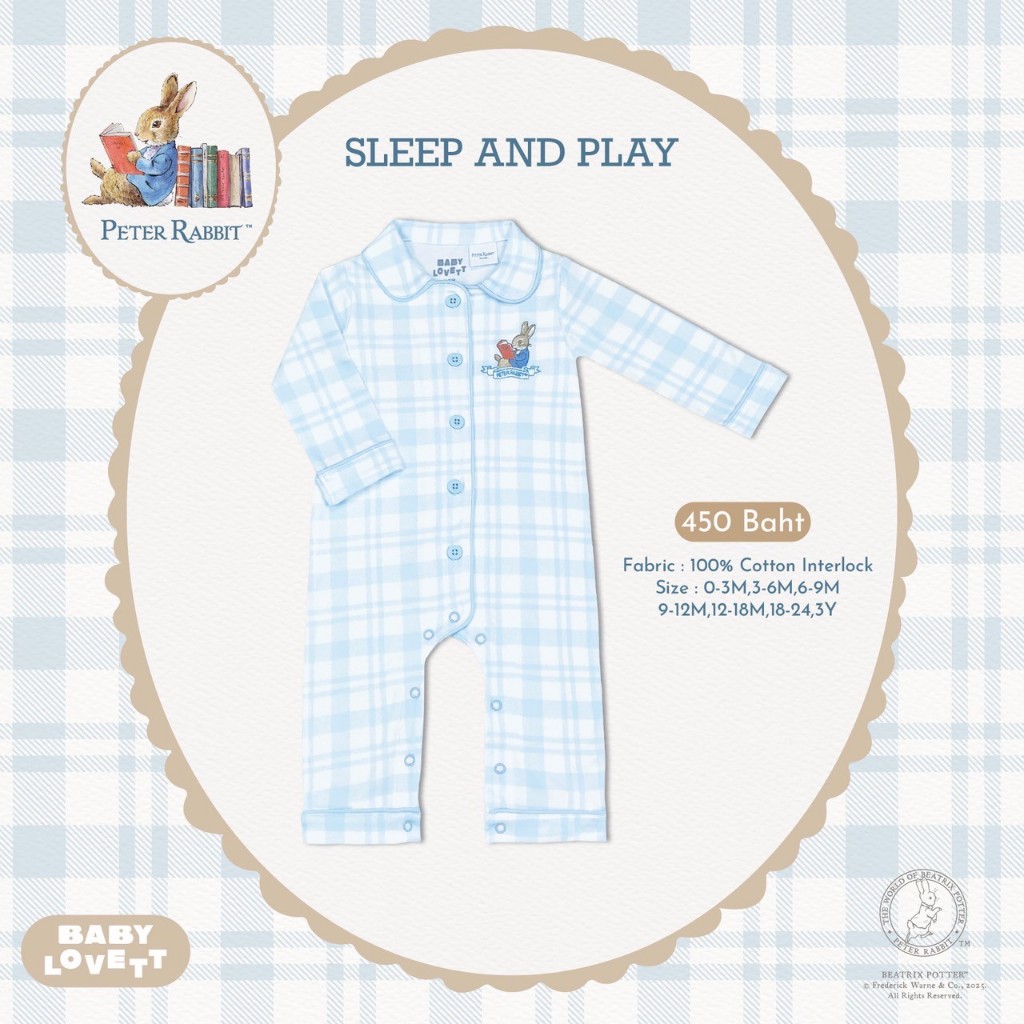 13 (Aug) Peter Rabbit 2 - Sleep and Play