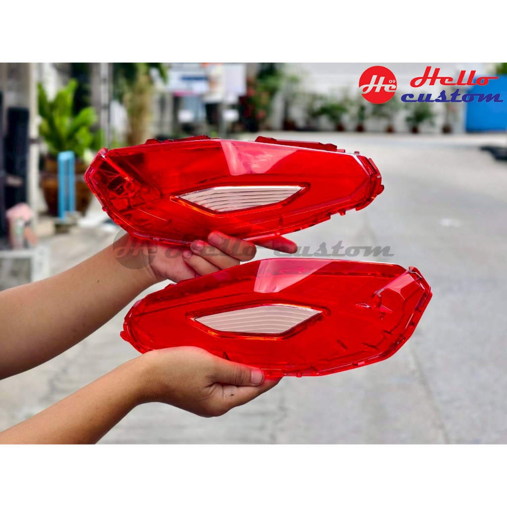 กรอบไฟท้าย หลุด QC สีเดิม Xmax 300 2023-2025 แท้ YAMAHA ครอบไฟท้าย เดิม Xmax300 - รูปที่ 2