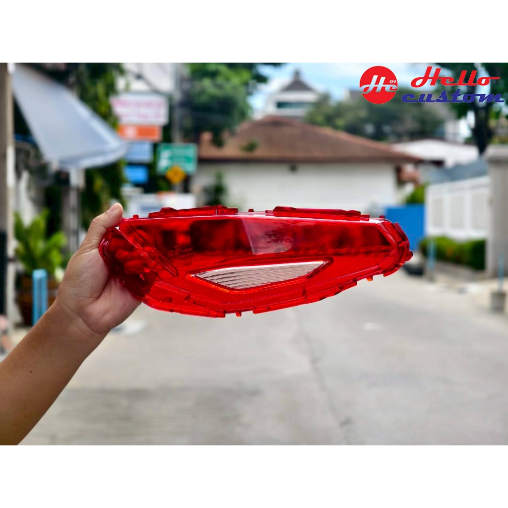 กรอบไฟท้าย หลุด QC สีเดิม Xmax 300 2023-2025 แท้ YAMAHA ครอบไฟท้าย เดิม Xmax300 - รูปที่ 4