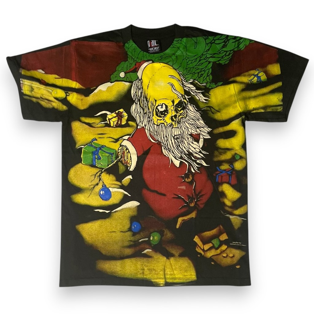 เสื้อ ซานต้า เสื้อยืดวินเทจ OVP