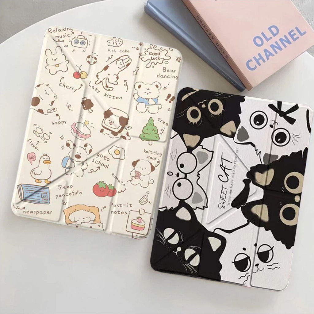 เคสไอแพด สำหรับ Air7（2025-M3）gen11 Air6-11นิ้ว gen10 Air4 Air5 10.9 gen7 gen8 gen9 10.2 Pro11 2018-2022 มีที่ใส่ปากกาคะ