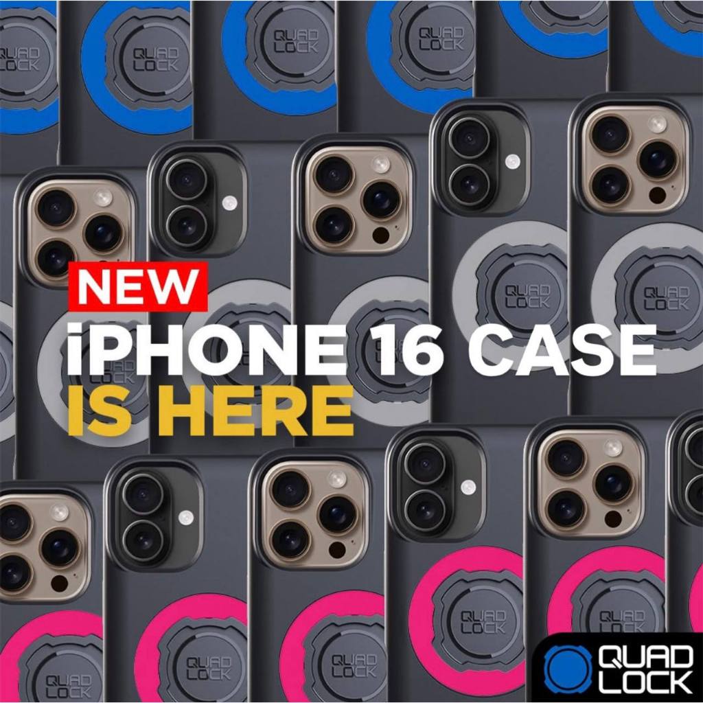 ถูกที่สุด!! Original QuadLock ที่จับโทรศัพท์ เคสโทรศัพท์ iPhone 14 MAG, iPhone 15 MAG, iPhone 16 MAG