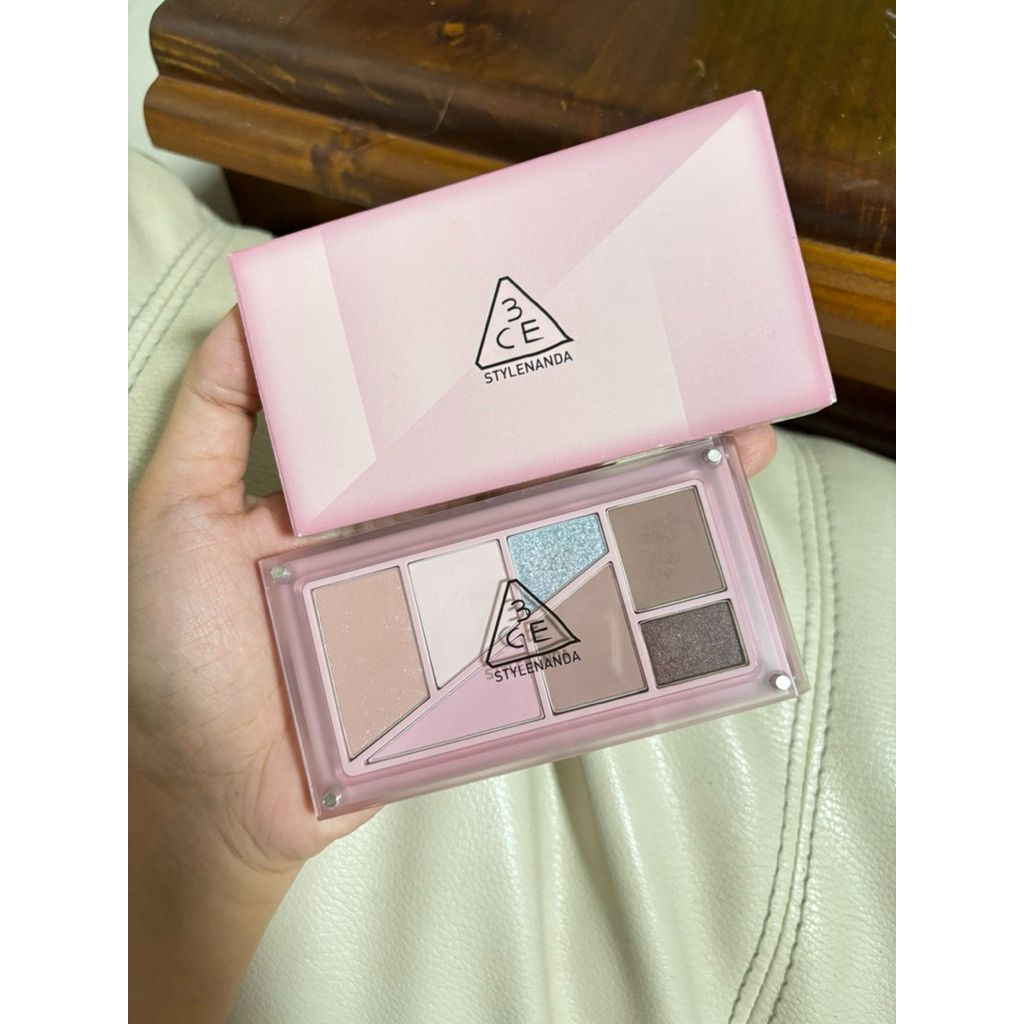 ส่งต่อ03 ใช้1ครั้ง 3CE LAYER-IT-ALL Palette (Eye Shadowพาเลตตา อายแชโดว์ บลัช คอนทัวร์ พาเลต 7.5g - 