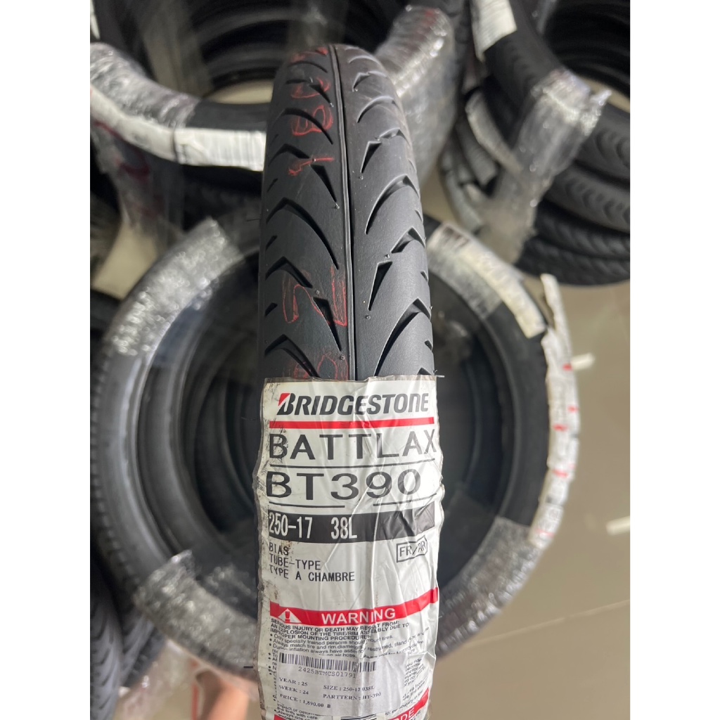 ยาง BRIDGESTONE BATTLAX BT390 250-17(ยางปี 2025)