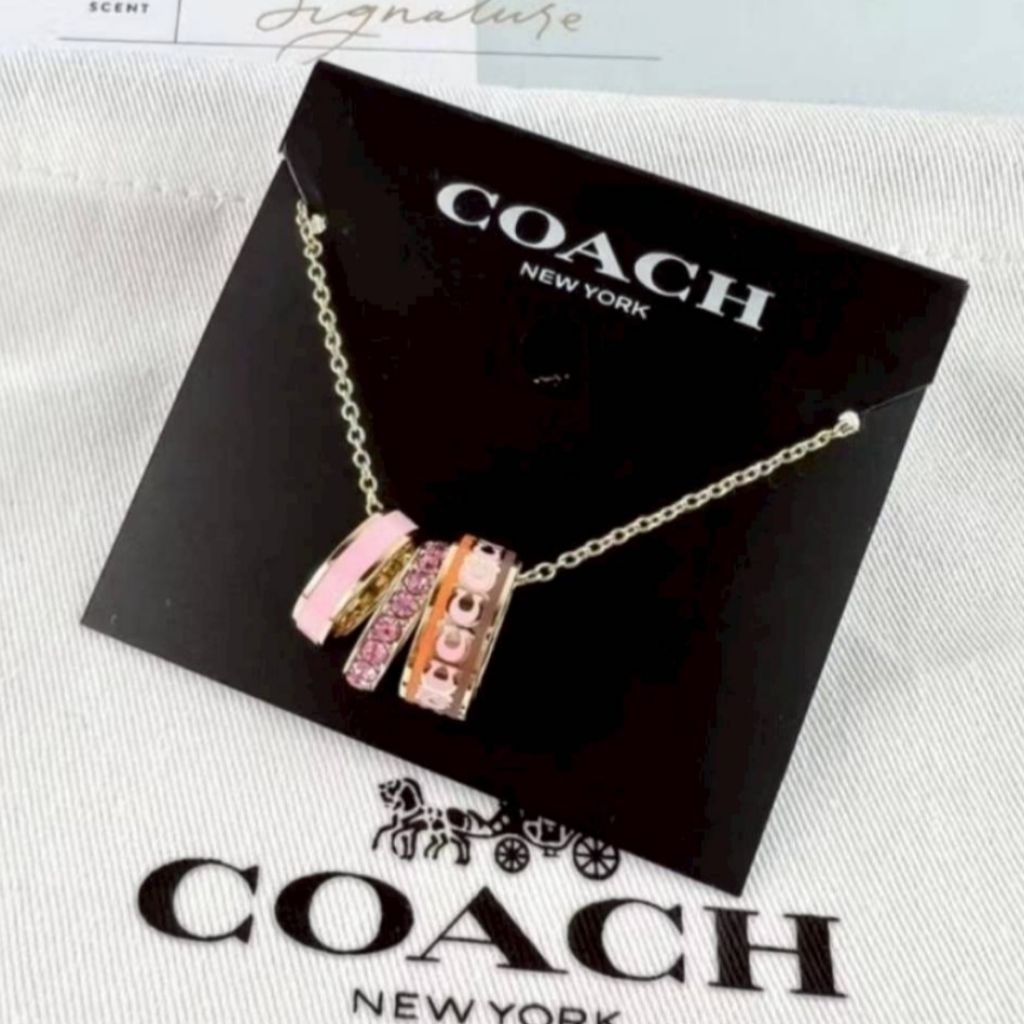 สร้อยคอ C0ACH 3 ห่วง หลายสี