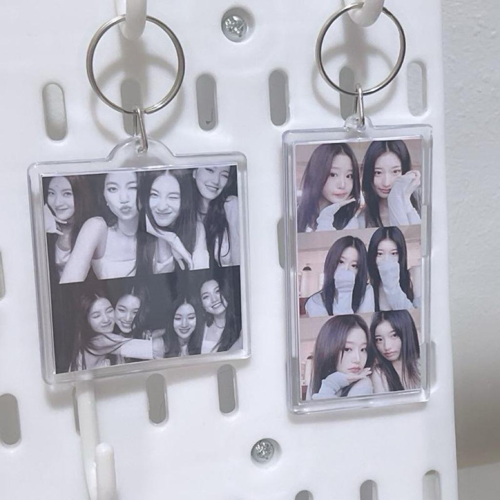 Loteoseu.j ส่งภาพก่อนสั่ง ผลิต 1-2 วัน พวงกุญแจภาพถ่ายสุดน่ารัก ใส่ภาพให้ส่งภาพทางแชท สไตล์เกาหลี