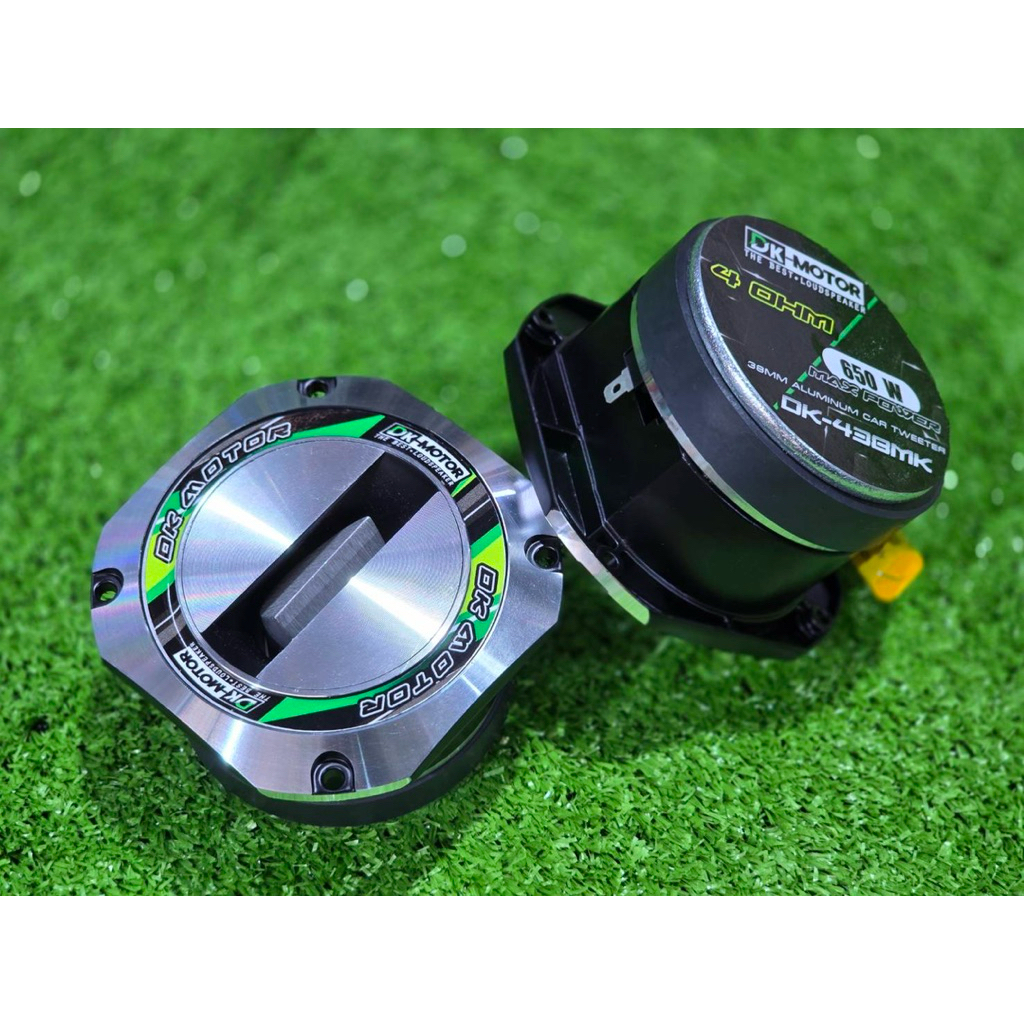 แหลมรถยนต์ DK-438MK(แตร)  DK-MOTOR เสียงแหลม ทวิตเตอร์ 4“-4.5” เสียงดีมาก รุ่นใหญ่ ลำโพง แหลม