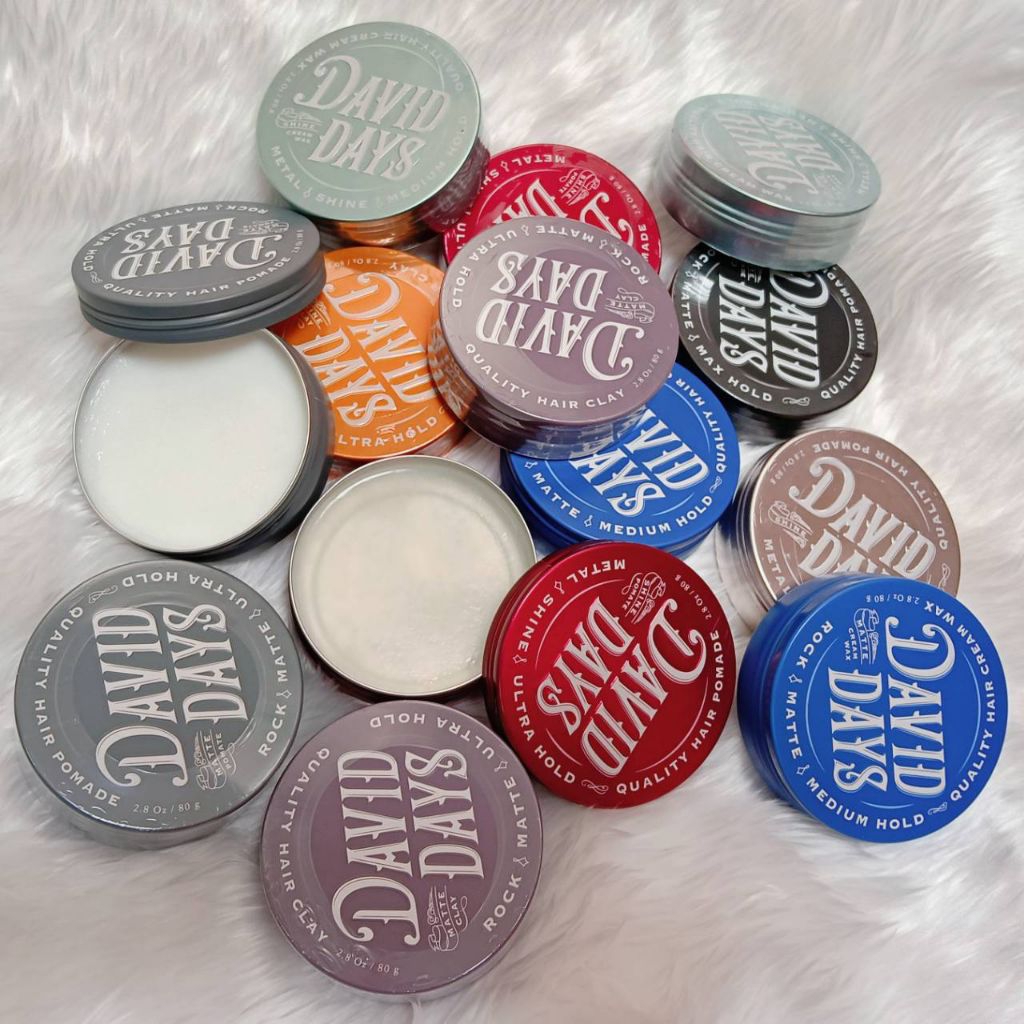 🔥ของแท้ฉลากไทย🔥David Days เดวิด เดส์ ร็อค แมท แม็ก โฮลด์ โพเมด,David Days เดวิด เดส์ เมทัล ไชน์ แม็ก