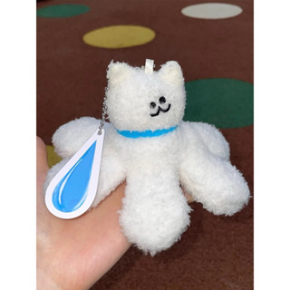 CryingCenter จี้/พวงกุญแจตุ๊กตาแบดมินตันหัวแมว Cat Head Badm…