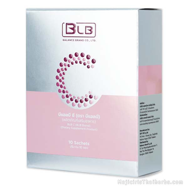 [+ส่งฟรี] BLB C บีแอลบีซี คอลลาเจน3โมเลกุล สูตรใหม่ 6งานวิจัยใน1ซอง