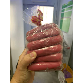 ไส้กรอกแดงต้นตำรับ (ฮอทดอก) (ฮาลาล) ไก่ฟาร์ม ขนาด 1 กก. (36-37 ชิ้น)
