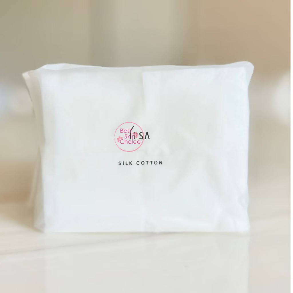 สำลีเช็ดหน้า IPSA - SILK COTTON 120 SHEETS