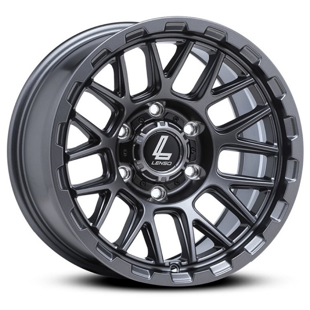ล้อแม็กซ์ Lenso Max CEZAR สีเทา 8.5-16นิ้ว 6รู139 ET0  [21861]