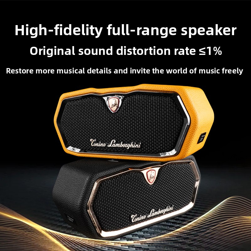 Lamborghini TL89 SURGE Bluetooth Speaker, Wireless portable Surround sound charging subwoofer