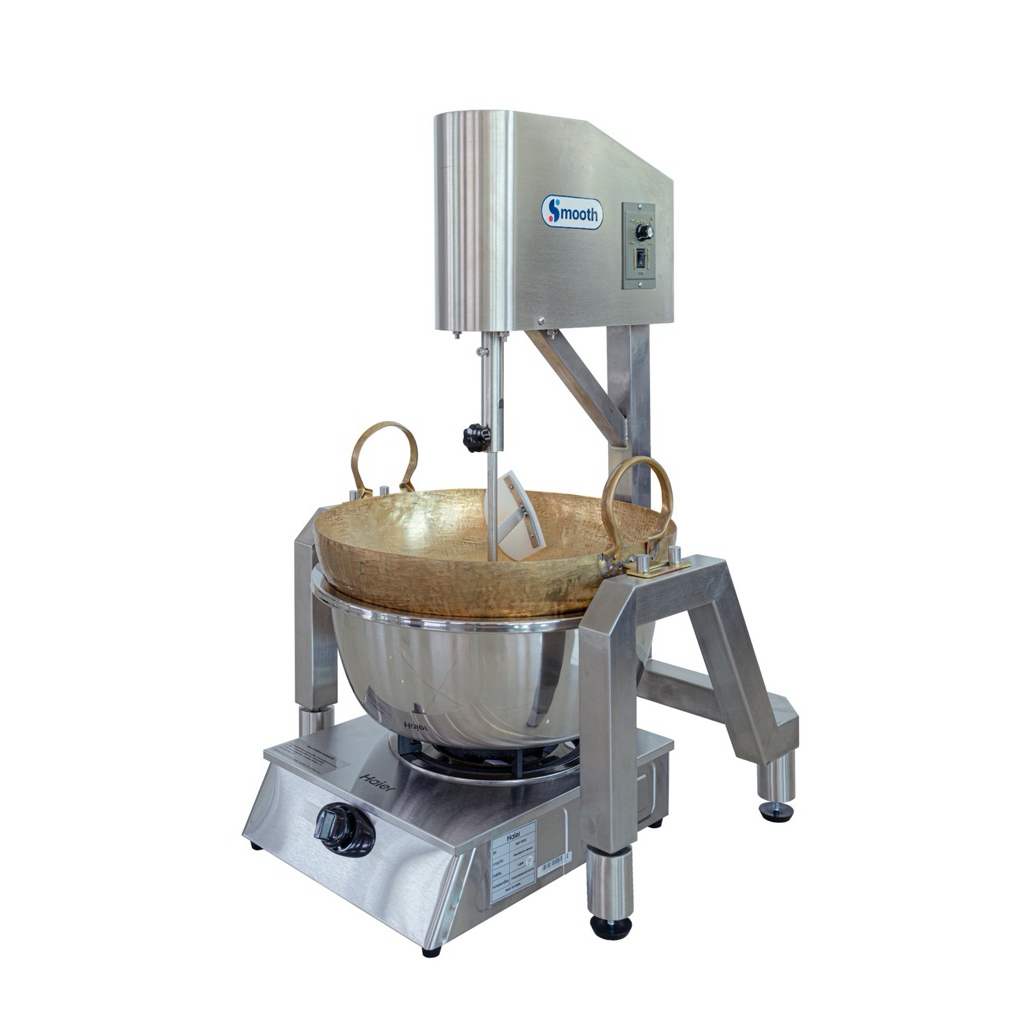 เครื่องกวนsmooth เครื่องกวนไส้อเนกประสงค์รุ่นเตาแก๊สกระทะทองเหลือง