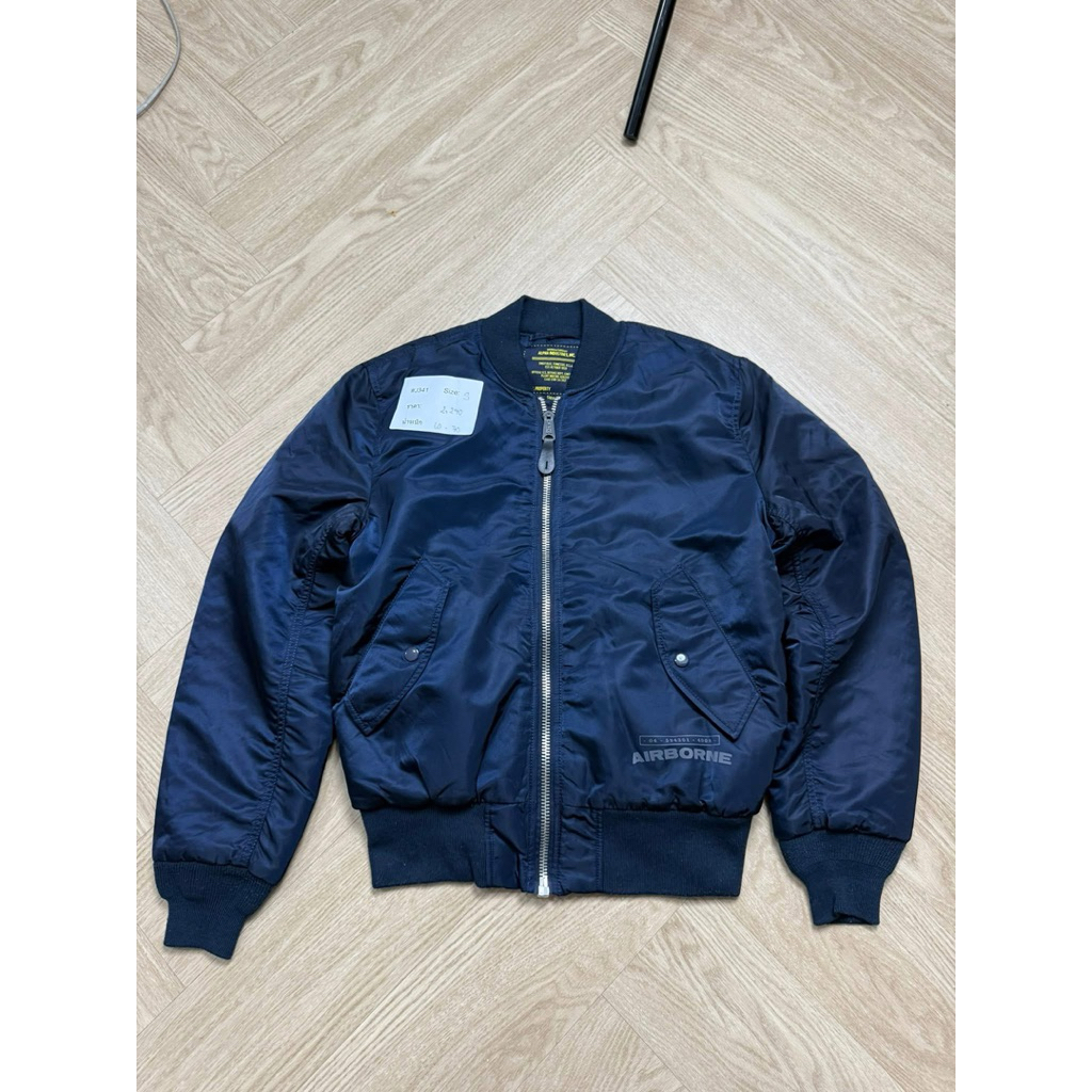 (ไซส์ S) JACKET FLYER’S เสื้อไฟท์อัลฟ่า Ma-1 CWU-45P เสื้อกันหนาว ใส่คุมเท่ๆ แบบวัยรุ่นอเมริกา ทรงนั