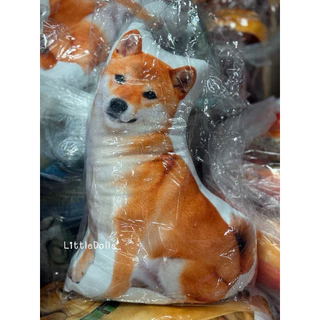 ตุ๊กตาหมอนน้องหมา ขนาด 60 cm. พิมพ์ลาย3Dสีคมชัดทั้งสองด้าน สินค้าพร้อมส่ง!!
