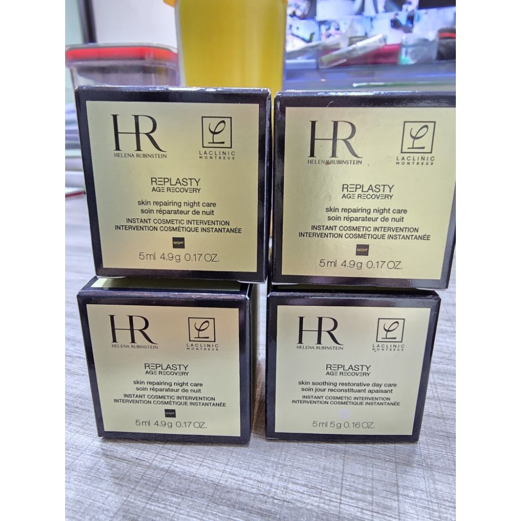 Helena rubinstein replasty age recovery  night cream 5ml. (กระปุกดำ)