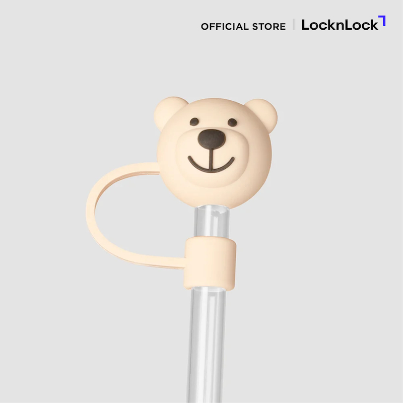 LocknLock จุกปิดหลอด วัสดุยางซิลิโคน รุ่น TLL093BEG - รูปที่ 2