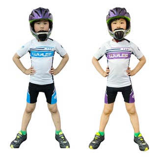 ชุดกีฬาเด็ก Luulee รุ่น 2328 เสื้อแขนสั้นเด็ก กางเกงขาสั้นเด…