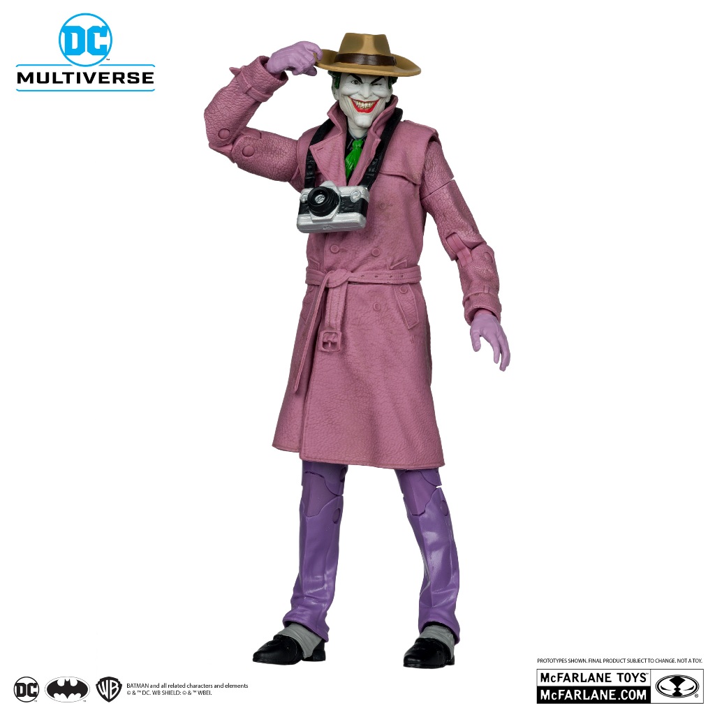 Mcfarlane Toys 7" : COVER RECREATION- THE JOKER (BATMAN: THE KILLING JOKE)(GOLD LABEL) 17344-INT