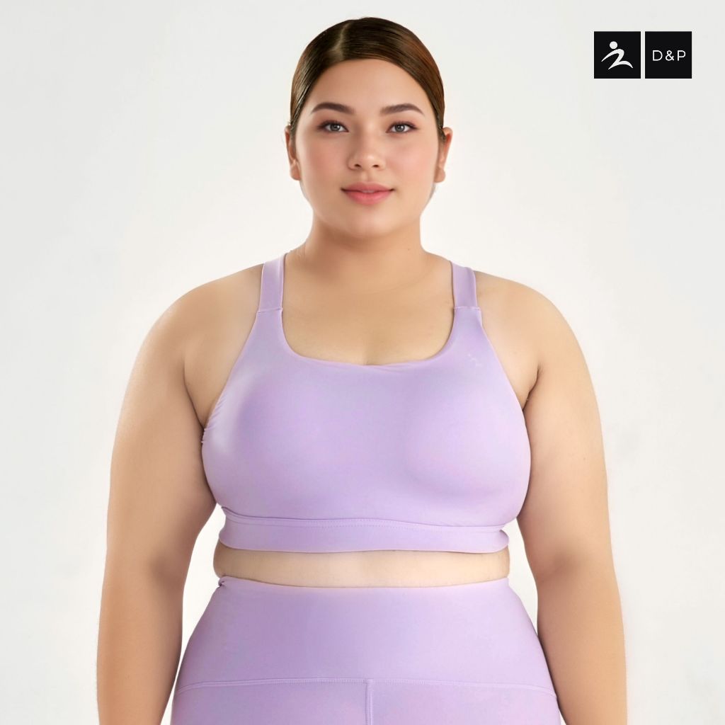 (Plus Size) D&P Sport Sports Bra  | BALANCE 1st Drop | D-8116 สปอร์ตบรา ไร้โครง กระชับ เก็บเนื้อส่วน