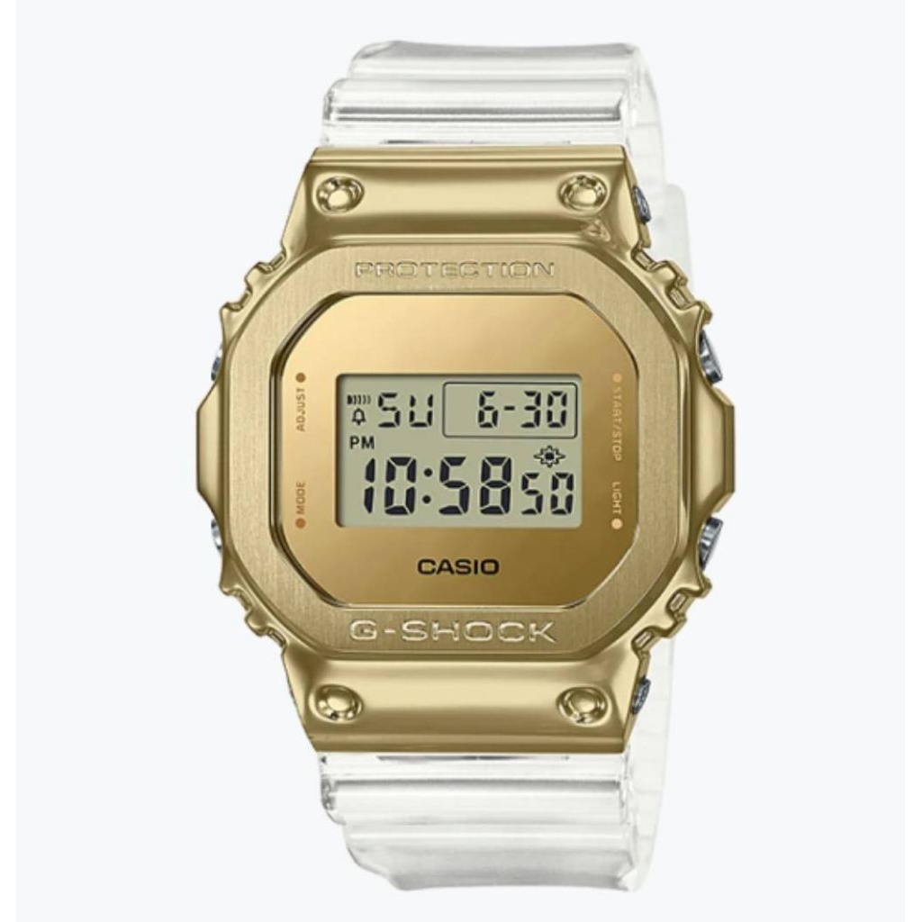 นาฬิกาข้อมือ Casio G-SHOCK Special Color SKELETON GOLD series รุ่น GM-5600SG-9 ของแท้ รับประกันcmg 1