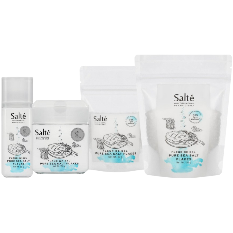 ซัลเต้ ดอกเกลือทะเลบริสุทธิ์ - Pure Sea Salt Flakes Salte brand