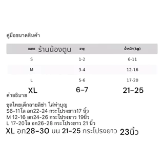 ชุดไทยเด็ก 1-5ปี ส่งไว😘มาใหม่ สวยมาก😘