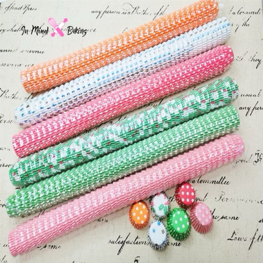 ถ้วยกระดาษมินิคัพเค้ก กระทงมัฟฟิน กระทงจีบสำหรับถาดมินิ ก้น2.5cm