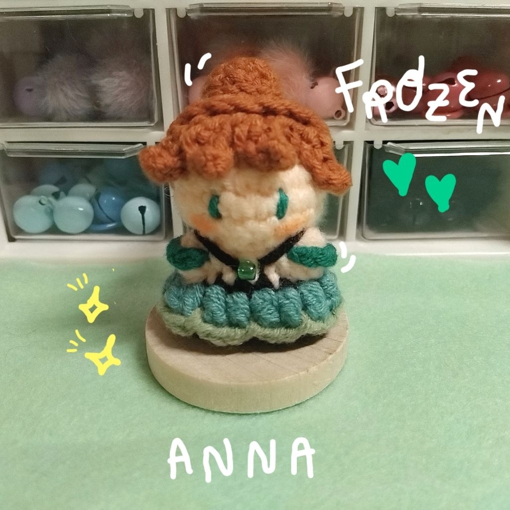 อันนา Anna ชุดสีเขียวจากเรื่อง Frozen