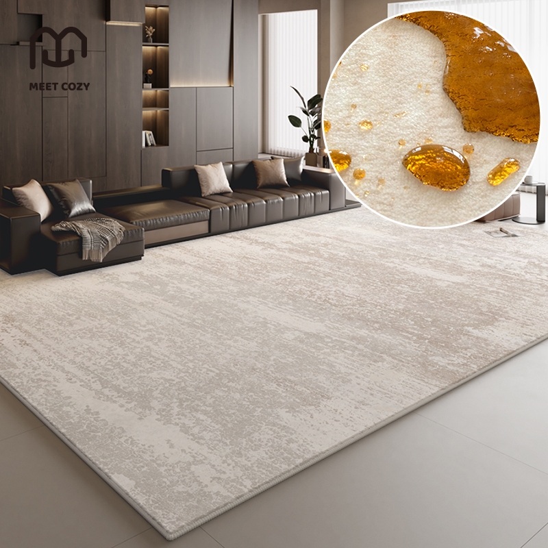 MEET COZY พรมปูพื้น กำน้ำ carpet ขนนุ่ม  พรม ผ้าแคชเมียร์เทียม #1 DN-Dua