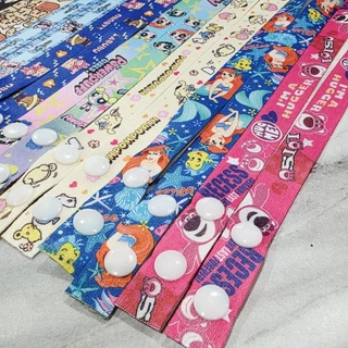สายคล้องแมส กระดุม พร้อมส่งจากไทย ไม่ต้องพรี ลายการ์ตูน ozakids