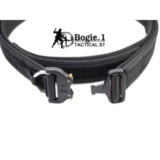 Bogie1 เข็มขัดยุทธวิธี PD23 Tactical belt 2ชั้น Size S/M/L/XL ขนาดเส้นนอกกว้าง1.75“ เส้นในกว้าง1.50”