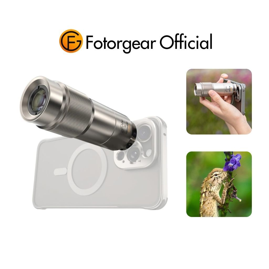Fotorgear Retro 135mm Portrait Lens เลนส์มือถือ เลนส์พอร์เทรต เลนส์ซูม เลนส์ถ่ายภาพบุคคล ซูมภาพ