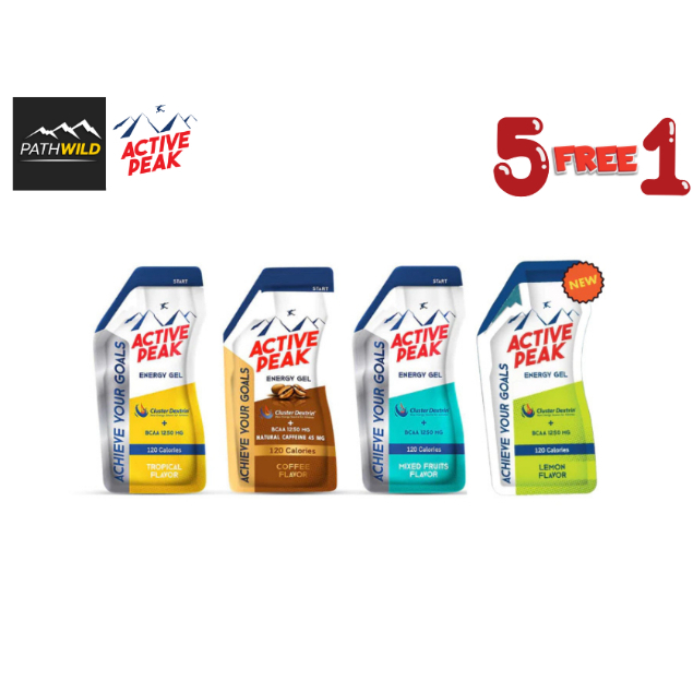[[[ ซื้อ 6 จ่าย 5 / กดซื้อ 6 ชิ้น ]]]  ACTIVE PEAK ENERGY GEL เจลให้พลังงาน 120 แคลลอรี่ มี BCAAs