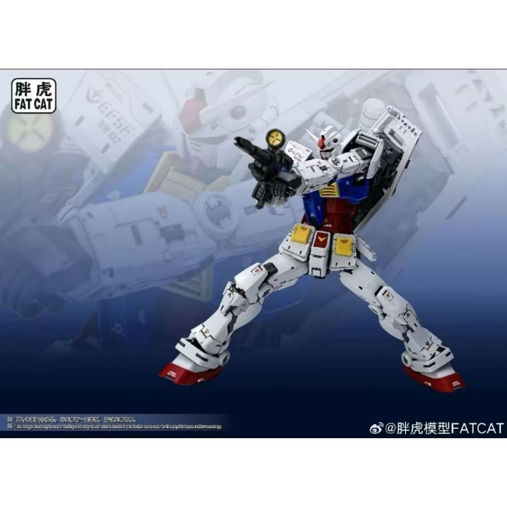 (พร้อมส่ง) Fat Cat 1/100: RX-78