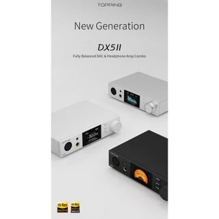 [ประกันศูนย์ไทย] Topping DX5II ตัวถอดรหัสและขยายสัญญาณเสียง รองรับ Dual Hi-Res