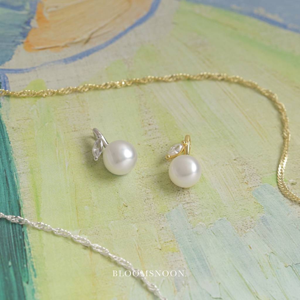 Bloomsnoon, Cherry Pearl Charm จี้มุกแท้เชอร์รี่
