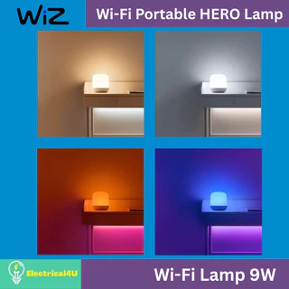 WiZ Portable HERO Lamp โคมไฟตั้งโต๊ะอัจฉริยะ เปลี่ยนสีได้ 16 ล้านสี 9W