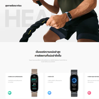 Xiaomi Smart Band 9 สมาร์ทวอทช์ | หน้าจอ AMOLED 1.62"ความสว่าง 1,200nits | SpO2 | แบตเตอรี่ 21วัน | Smart Watch