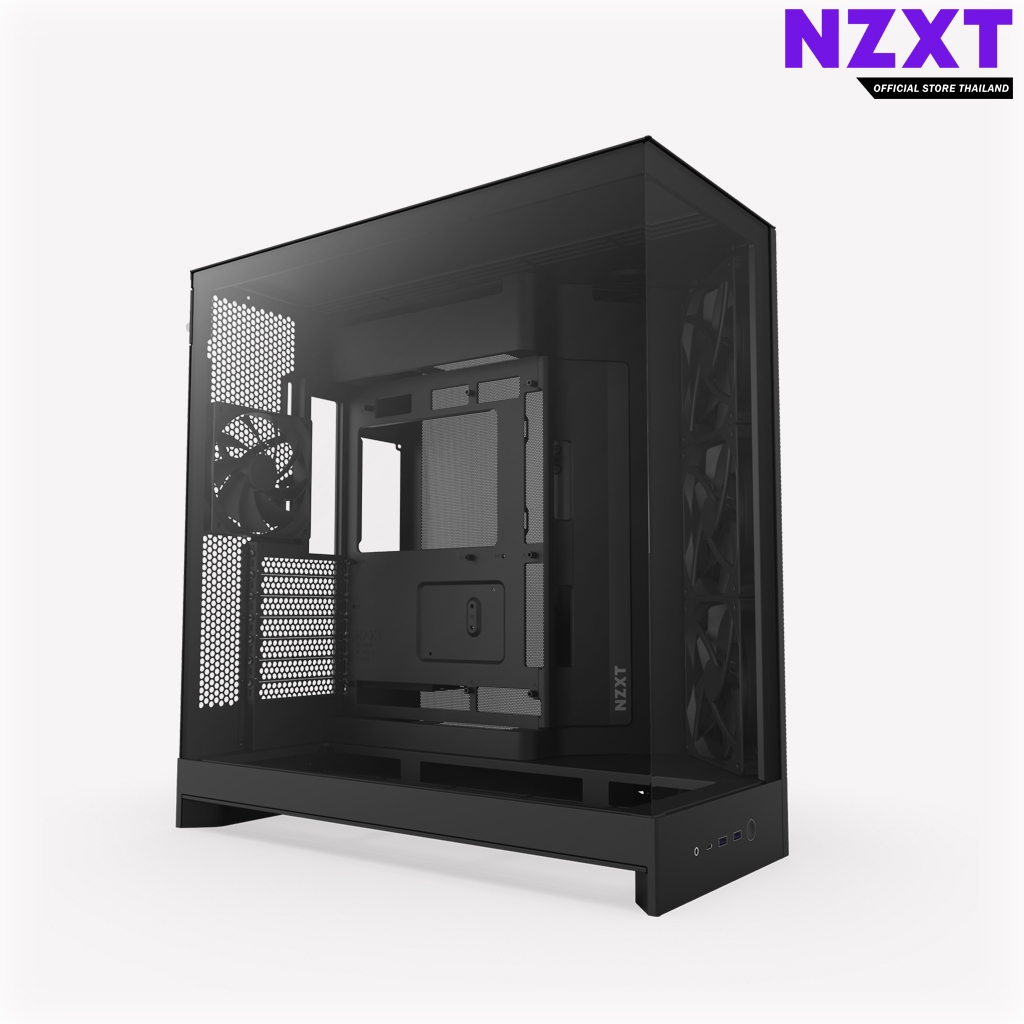 CASE NZXT H9 FLOW [2025] BLACK : CM-H92FB-01